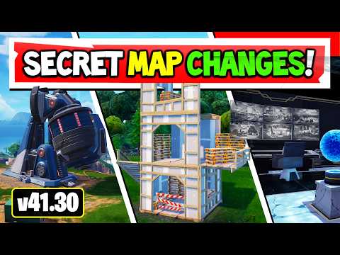 Every NEW Map Change in Fortnite v41.30 You Missed!