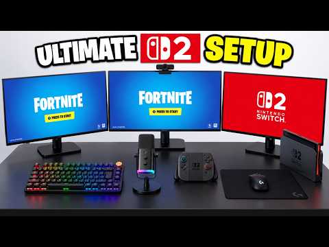 My ULTIMATE Nintendo Switch 2 Gaming Setup!