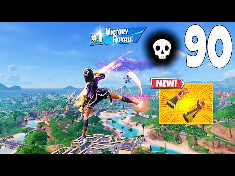 90 Elimination Solo Vs Squads/squads "Zero Build" Gameplay Wins (NEW Fortnite Chapter 7 Season 4 PC)