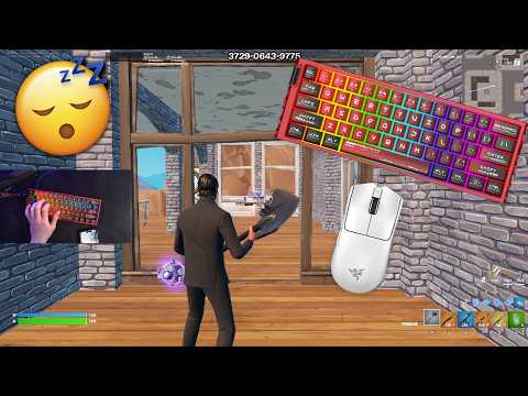 Unboxing Redragon Venom K573 Keyboard + Fortnite Keyboard Sounds Gameplay