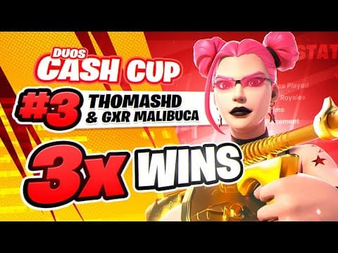 3RD DUO CASH CUP OPENS (3 WINS!) 🏆 w/ Malibuca | Th0masHD
