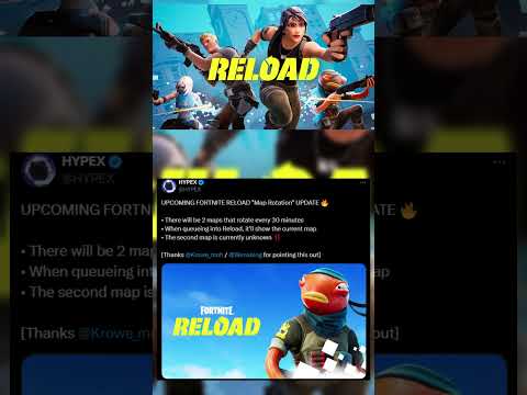 NEW FORTNITE RELOAD MAP 😱#fortnite