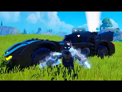 How to Unlock Batmobile '89, Batman Grapnel & Batman Glider in LEGO Fortnite