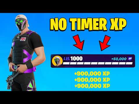 NEW BEST *AFK* NO TIMER XP MAP TO LEVEL UP & Farm XP on FORTNITE Chapter 7 Season 3!! (300,000 XP)