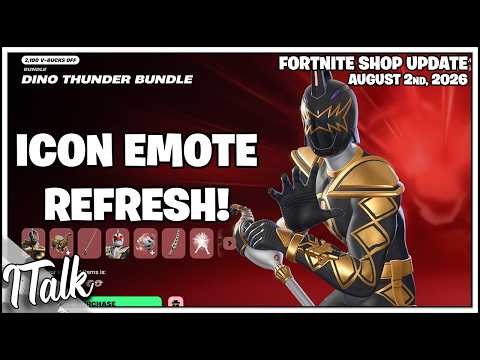 Fortnite Shop *NEW* LOCKER BUNDLE, POWER RANGERS, AND MORE![August 2nd, 2026] (Fortnite Chapter 7)