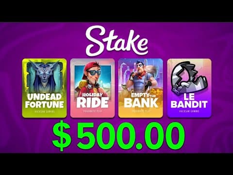 ON A ROLL OR IM THE ROLL! (STAKE.US)