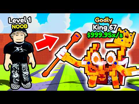 Starting OVER as NOOB with OP SECRET in Chainsaw For Brainrots Roblox..