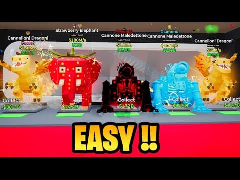 i Got 2 Cannons & Dragon & Strawberry elephant in Today's Admin Abuse Steal the brainrot Fortnite