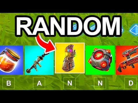 Fortnite But EVERYTHING Is Random