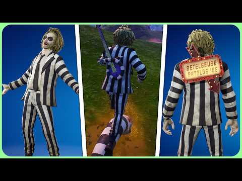 Beetlejuice x Fortnite EARLY Showcase (In-Game & Locker!)