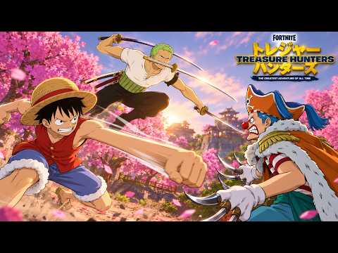 FORTNITE x ONE PIECE — TREASURE HUNTERS OFFICIAL TRAILER! (November 1)