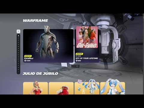 TIENDA HOY -  LOTE " Warframe " - LOTE " Snow Miku " - LOTE " Lexa alpina y Nievaldo "  -  11/07/26