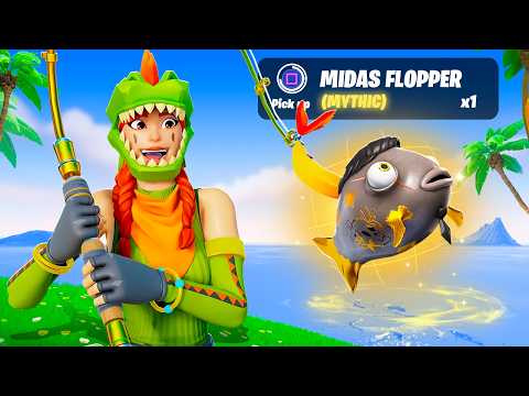 The PRO FISHING ROD *ONLY* Challenge in Fortnite!