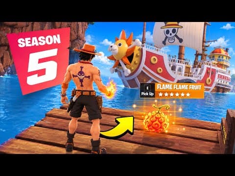 I Pretended To Be In Season 5 EARLY! - Fortnite