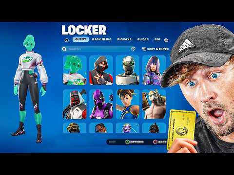 I Upgraded Sarah's New Fortnite Account!