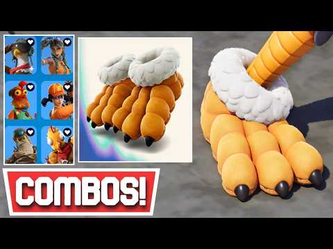 *NEW* BEST TALON'D TOESIES KICKS COMBOS! | Fortnite