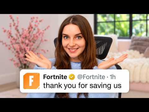 I Tried To Fix Fortnite