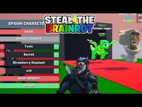 STEAL THE BRAINROT *MODDED* ADMIN SETTNGS ADMIN PANEL CODE STEAL THE BRAINROT AUGUST 2026