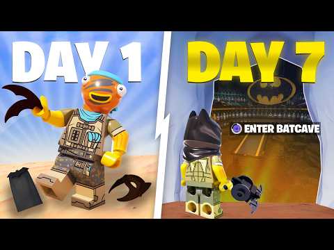 I Started Over in Batman's Update in LEGO Fortnite Odyssey (Expert Playthrough)