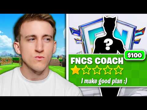 Solo FNCS BUT I hired the WORST Coach..