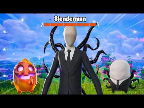 The *SLENDERMAN* BOSS Challenge in Fortnite
