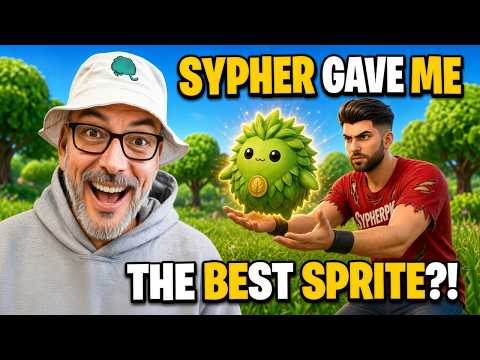 SypherPK Gave Me the Best Sprite! 🔥 #sypherpk #bushcampdad #fortnite