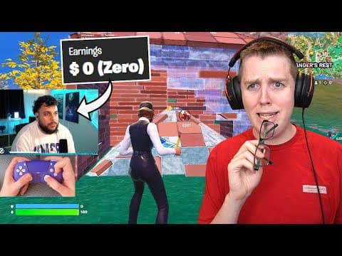 So I Coached The *DUMBEST* Controller Player In Fortnite...