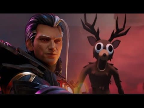 The dude NOBODY invited… (Fortnite Season 4 Storyline)