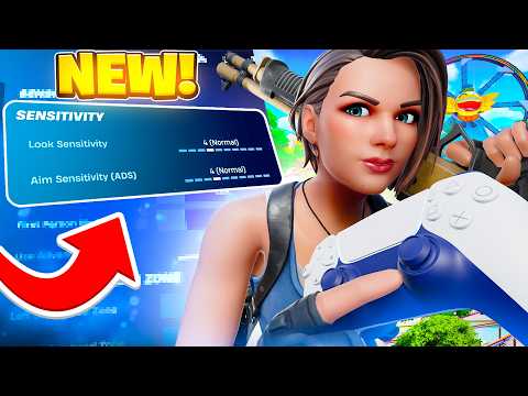 *NEW* Best Controller Settings + Sensitivity For Fortnite Chapter 7! (PS4/PS5/XBOX/PC)