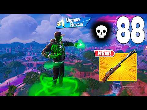 88 Elimination Squads "Zero Build" Gameplay Wins (NEW Fortnite Chapter 7 Season 4 PC)