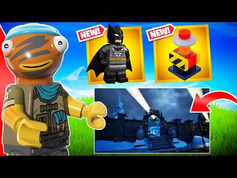 EXCLUSIVE First Look at EVERYTHING Coming to Part 2 of Batman x LEGO Fortnite Odyssey! (Update)