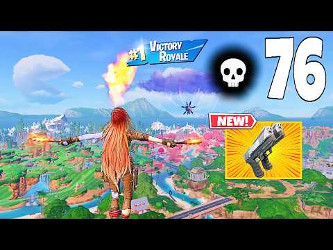 76 Elimination Solo Vs Squads/squads "Zero Build" Gameplay Wins (NEW Fortnite Chapter 7 Season 4 PC)