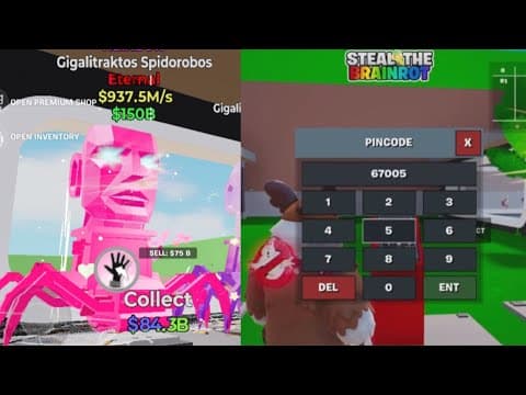 4 ADMIN ABUSE THIS WEEKEND STEAL THE BRAINROT FORTNITE CODES ALL ADMIN ABUSE CODES GOTHIC EVENT