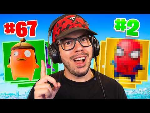 Ranking *EVERY* Fortnite SPRITE! (All 25 Sprites)