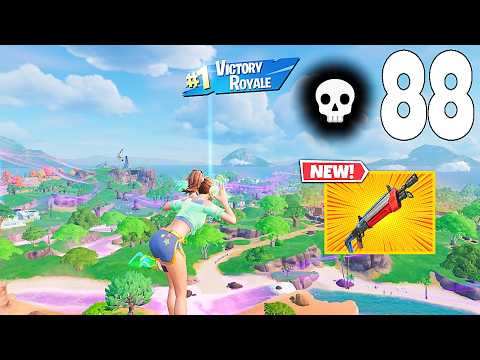 88 Elimination squads "Zero Build" Gameplay Wins (NEW Fortnite Chapter 7 Season 3 PC)