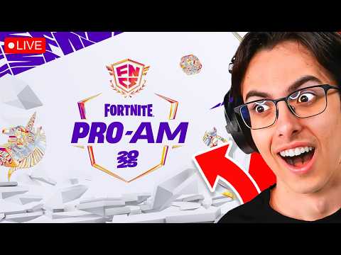 FORTNITE FNCS PRO AM!! (CLIX VS PETERBOT!!!)