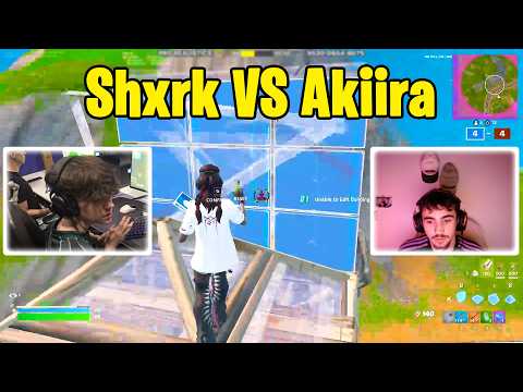 Akiira DESTROYS Shxrk in 1v1 Realistics! (SHXRK POV)
