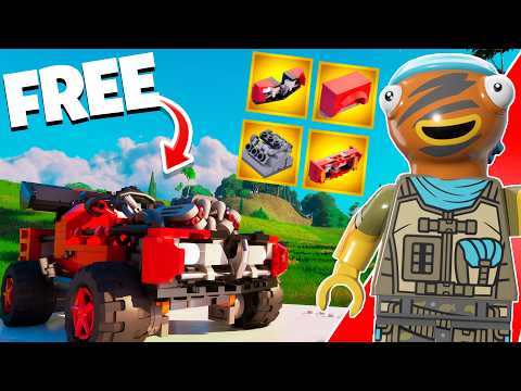Day 4 of DAILY CONTENT! MORE PARTS From The Machinist in LEGO Fortnite Odyssey! (FREE!)