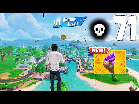 71 Elimination squads "Zero Build" Gameplay Wins (NEW Fortnite Chapter 7 Season 2 PC)