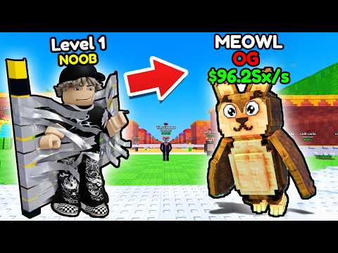 Starting OVER as NOOB with OP SECRET in Break Tape For Brainrots Roblox..