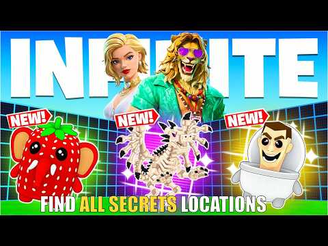 INFINITE 1V1 ALL GUNS & DRIVE FFA PIMS MAP FORTNITE CREATIVE - FIND ALL SECRETS LOCATIONS PART 18
