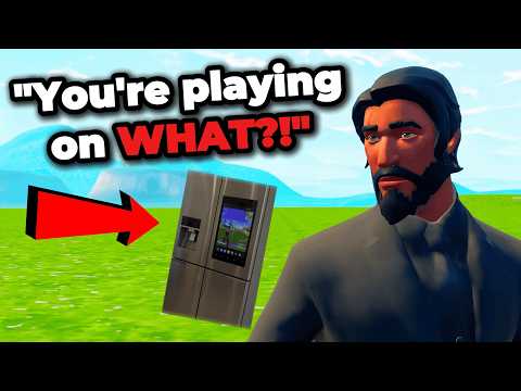 Trolling Creative Players With A Fridge 😂 (PEAK RAGEBAIT)