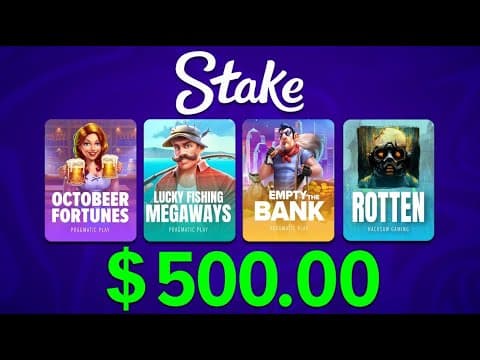 THESE SLOTSSSS MAN (STAKE.US)