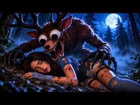 99 NIGHTS IN THE FOREST ORIGIN STORY!!.. Fortnite Horror Story