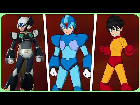 ALL Mega Man x Fortnite Cosmetics Showcased!