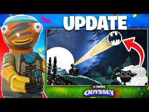NEW BATMAN Update is Coming to LEGO Fortnite Odyssey! (CONTENT UPDATE!)