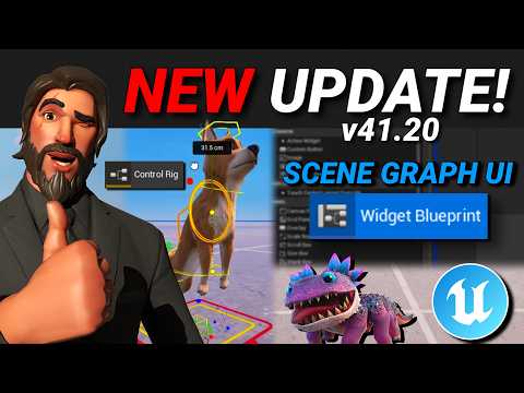 NEW UPDATE! Scene Graph UI, Verse Control Rigs, Klombo? & More in Fortnite Creative/UEFN ( v41.20 )