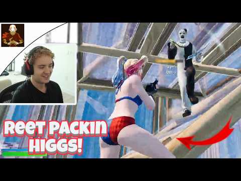 REET QUEASY vs HIGGS BRANDO😳 (2v2 REALISTICS) [FORTNITE TOKEN/WAGER]