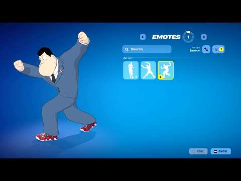 AMERICAN DAD Full Showcase Fortnite!