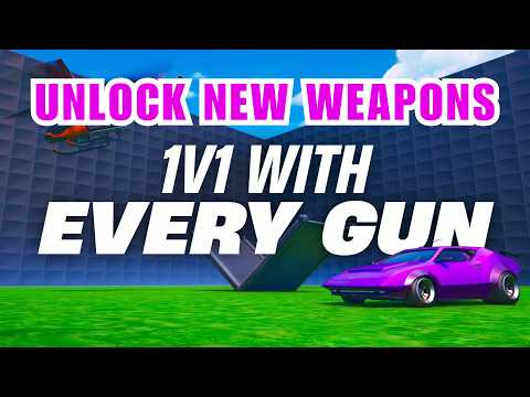 how to get every secret in 1v1 with every gun part 19
